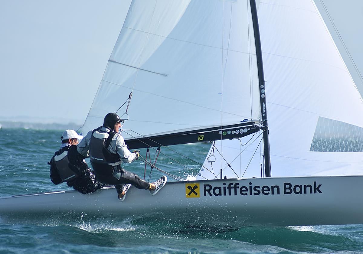 Szalbolcs Majthenyi y Andras Domokos se proclaman campeones de Europa de Flying Dutchman