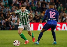 La impresionante estadística de tiros del Betis ante el Atlético en la primera mitad