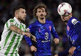 Betis - Atlético de Madrid en directo hoy: partido de la Liga, jornada 11