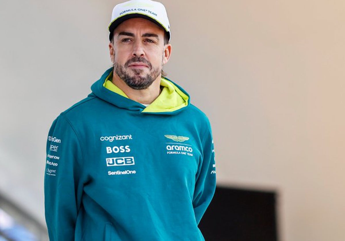 Fernando Alonso, piloto de Aston Martin