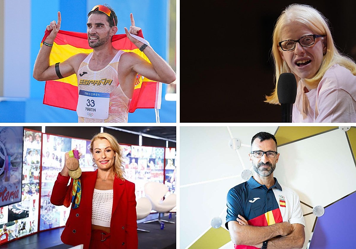 Álvaro Martín, Susana Rodríguez, Lydia Valentín y García Bragado