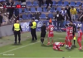 Competición zanja con 3.000 euros de multa y un apercibimiento de cierre los incidentes del Hércules-Atlético B