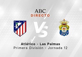 Atlético - Las Palmas, estadísticas del partido