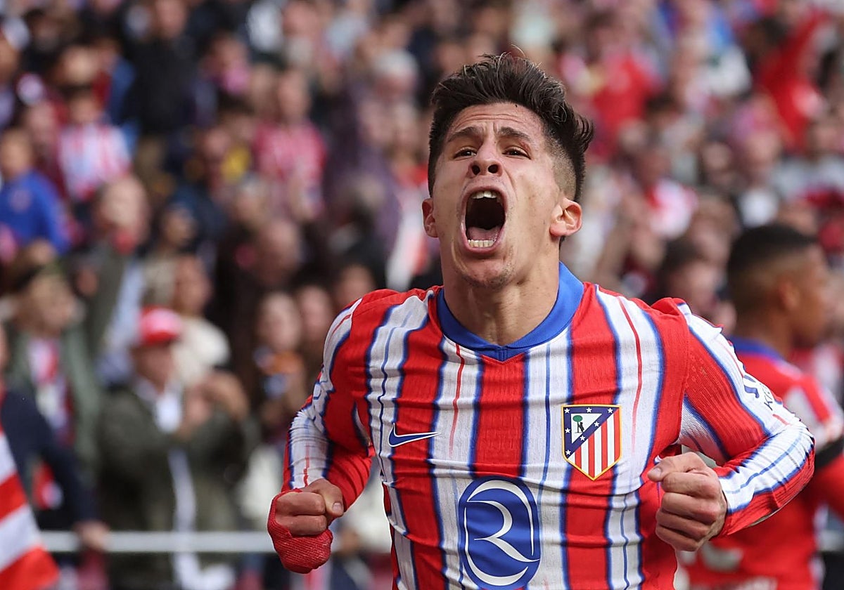 El grito de Giuliano tras su gol