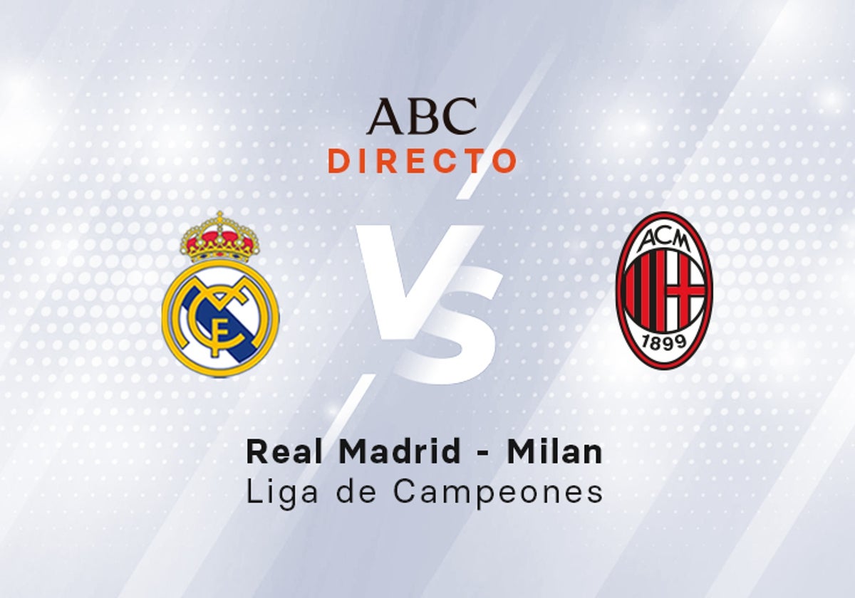 Real Madrid - Milan, estadísticas del partido de la Champions