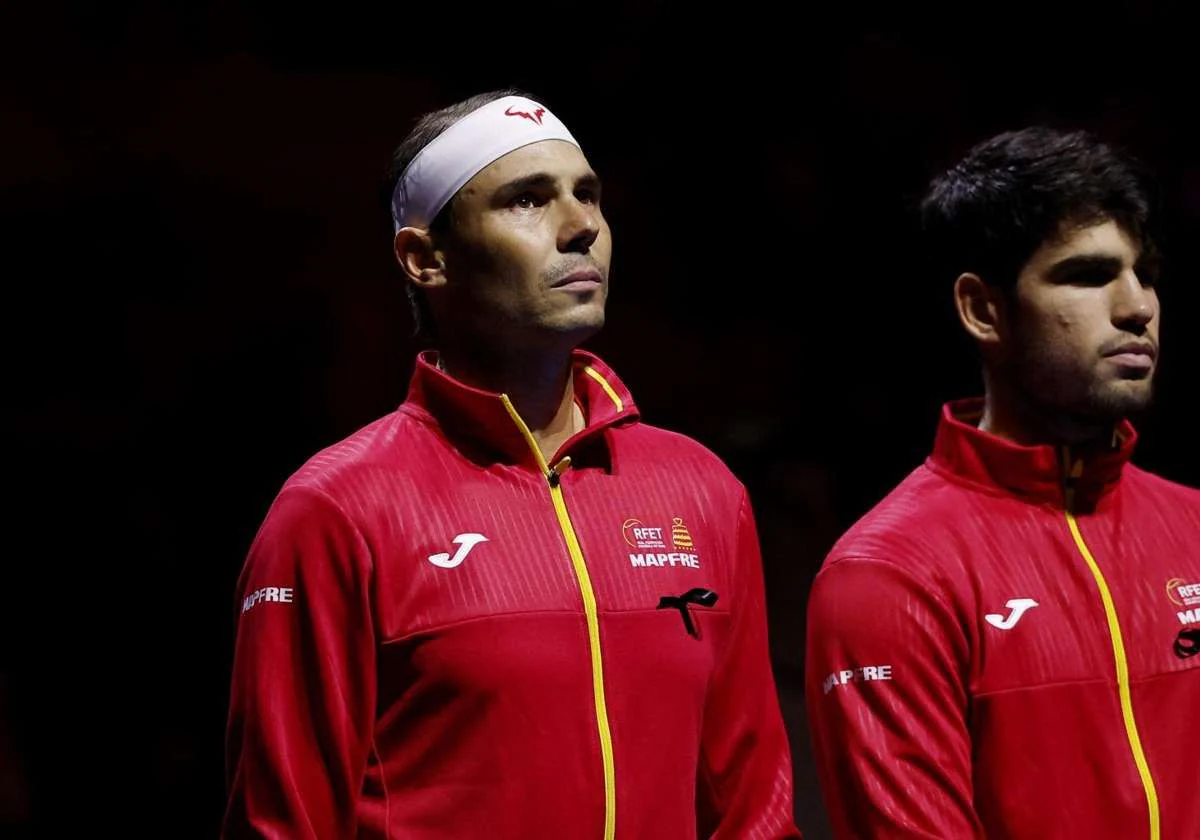 Nadal, emocionado al escuchar el himno