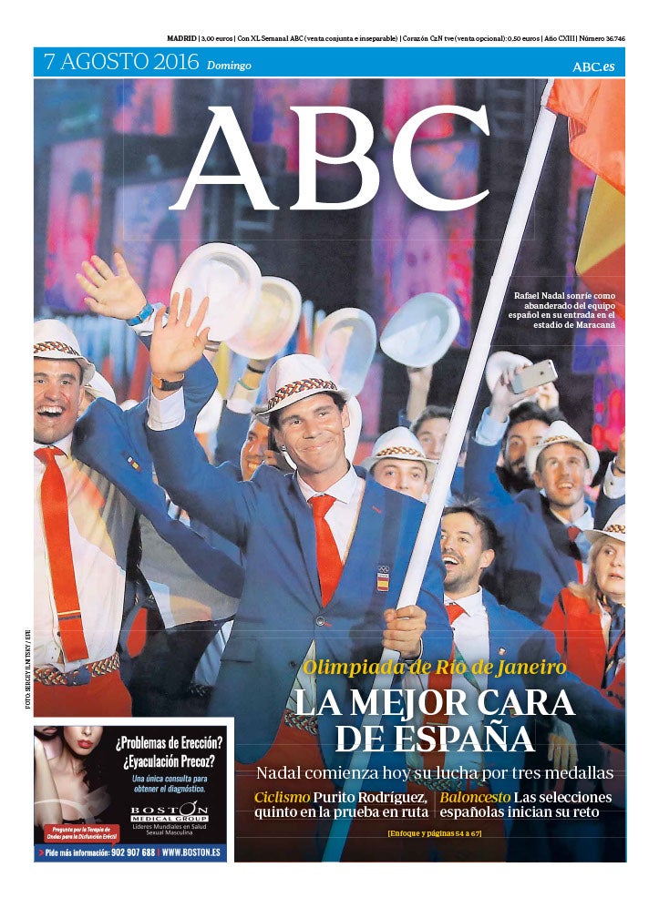 Las 58 portadas de Nadal en ABC