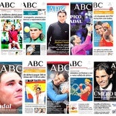 Las 58 portadas de Nadal en ABC