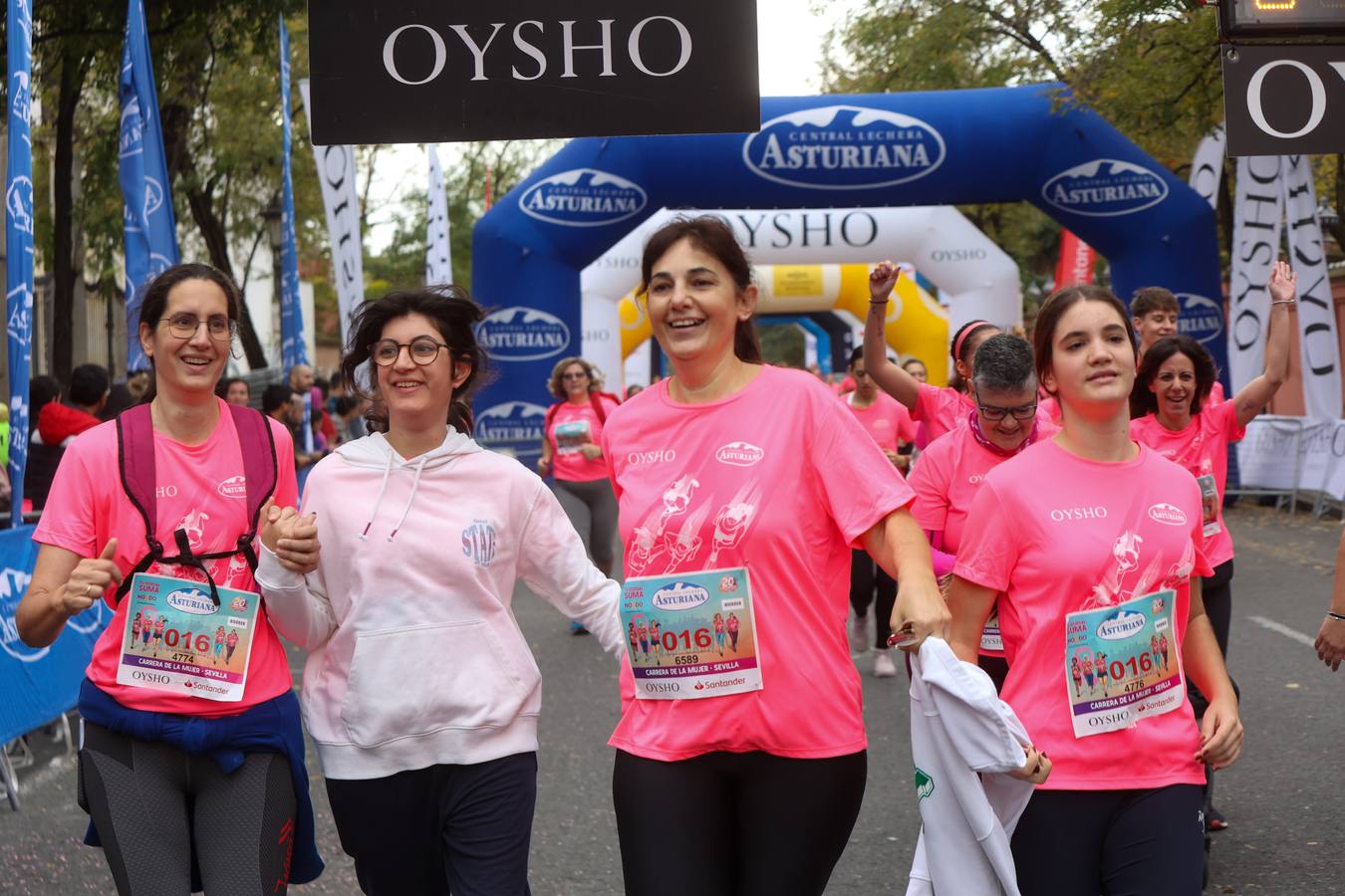 Participantes en la nueva edición de la Carrera de la Mujer