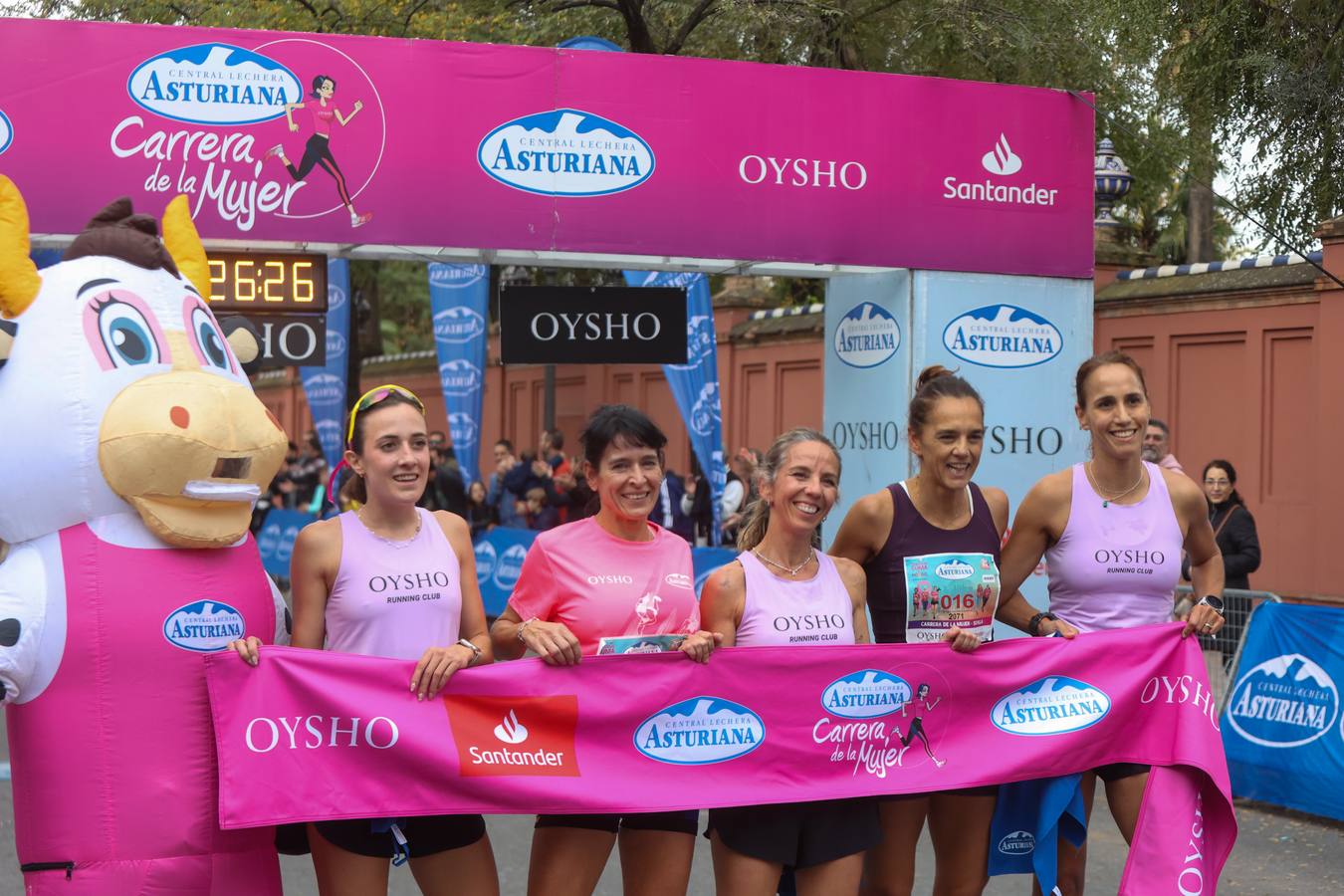 Participantes en la nueva edición de la Carrera de la Mujer