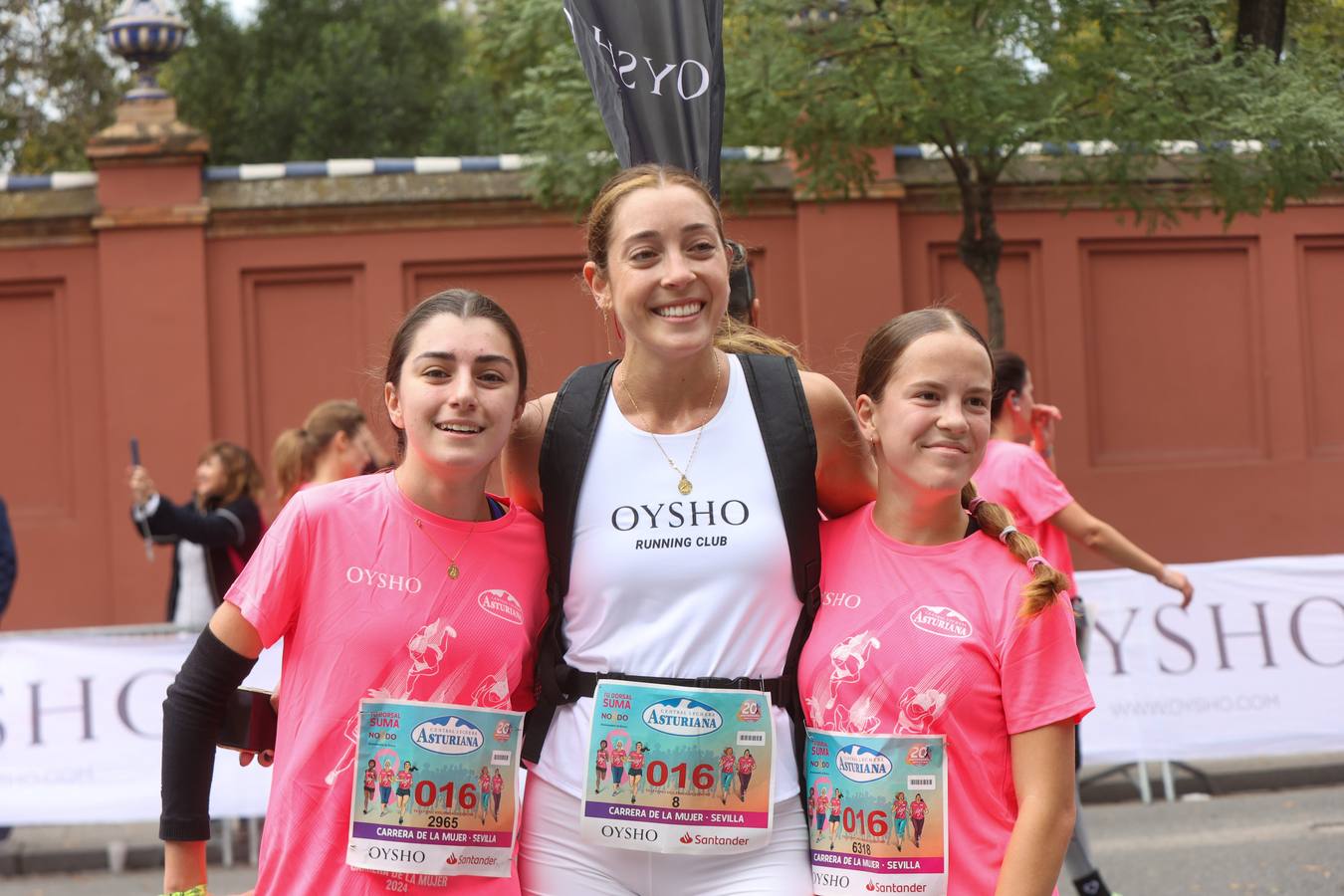 Participantes en la nueva edición de la Carrera de la Mujer