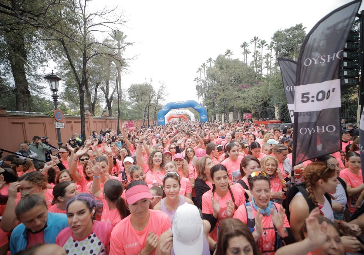 Salida de la Carrera de la Mujer, este domingo