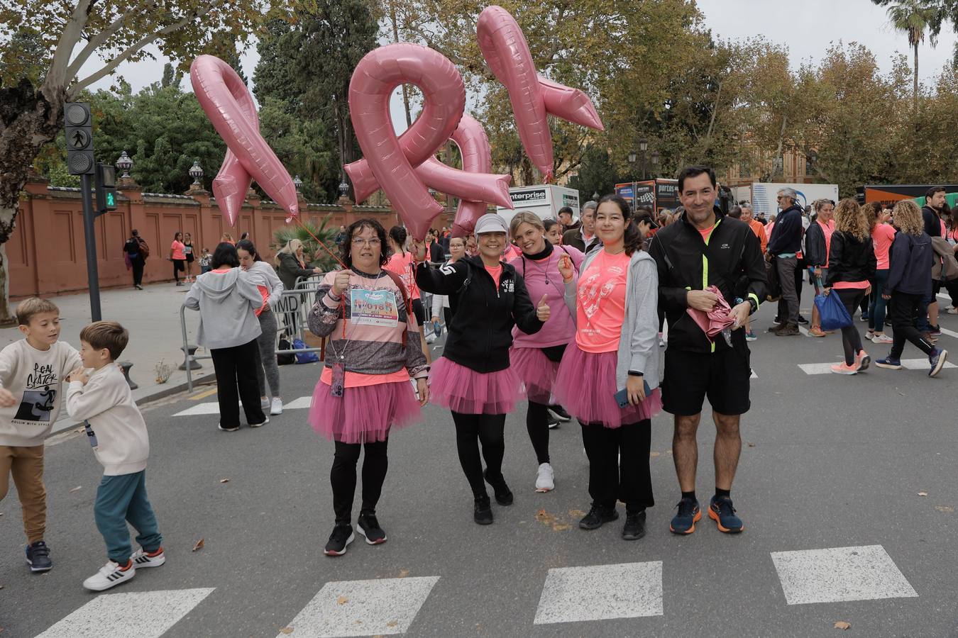 Participantes en la Carrera de la Mujer de Sevilla