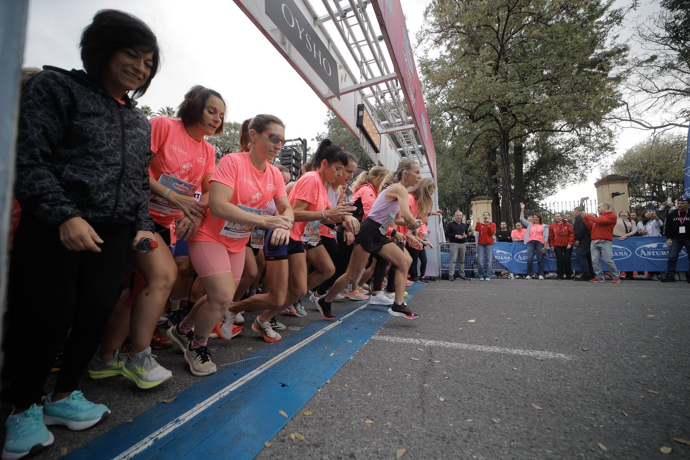 Participantes en la Carrera de la Mujer de Sevilla