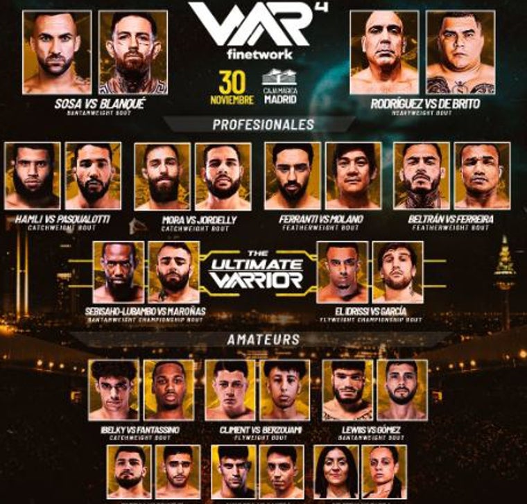 Cartel del WAR 4