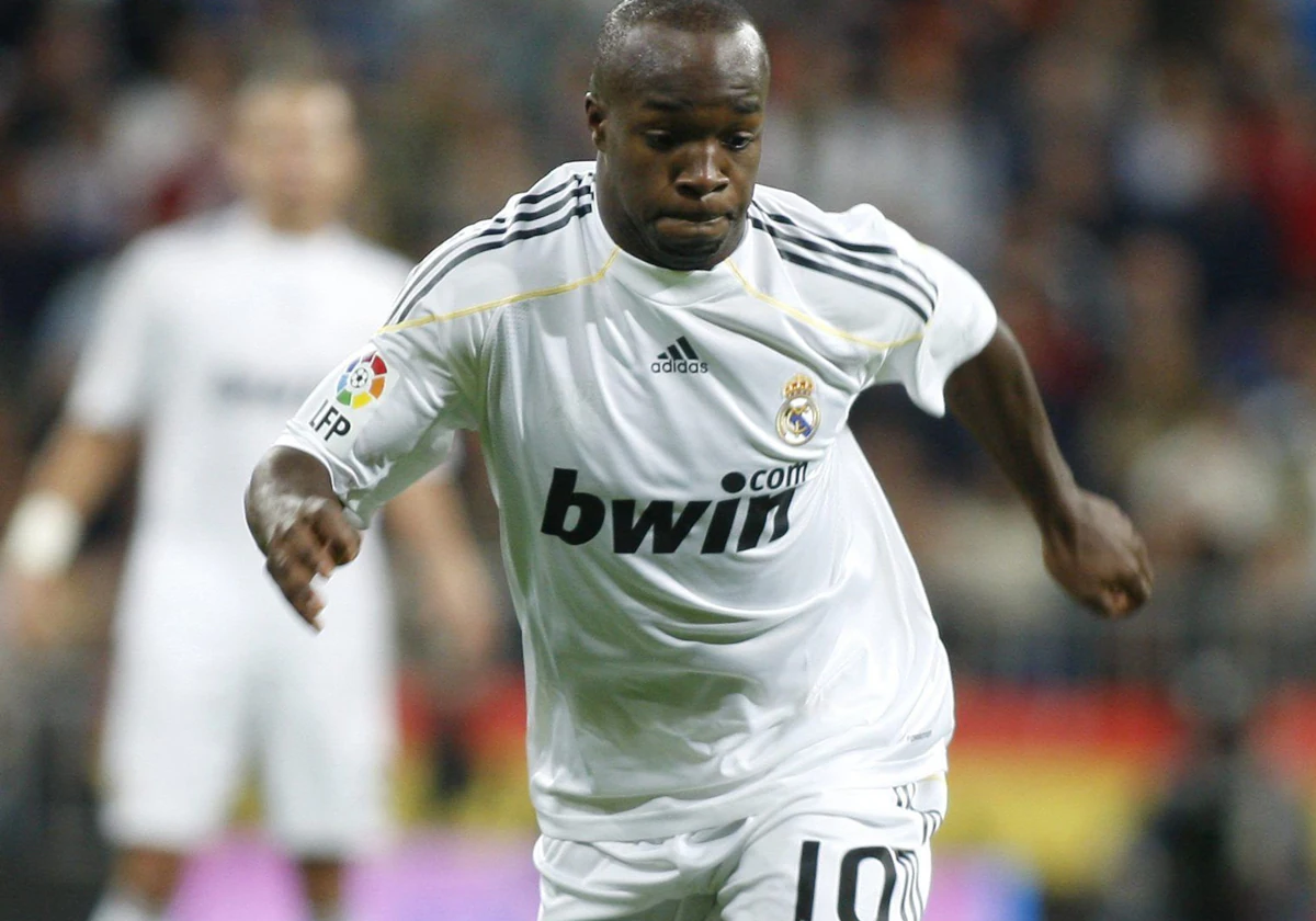 Lass Diarra vistió el '10' en el Real Madrid