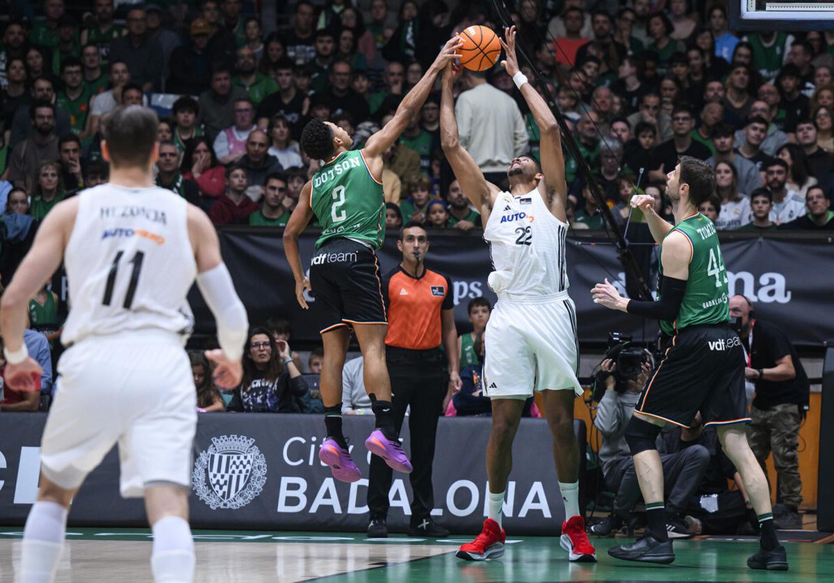 Joventut-Real Madrid, las estadísticas del partido