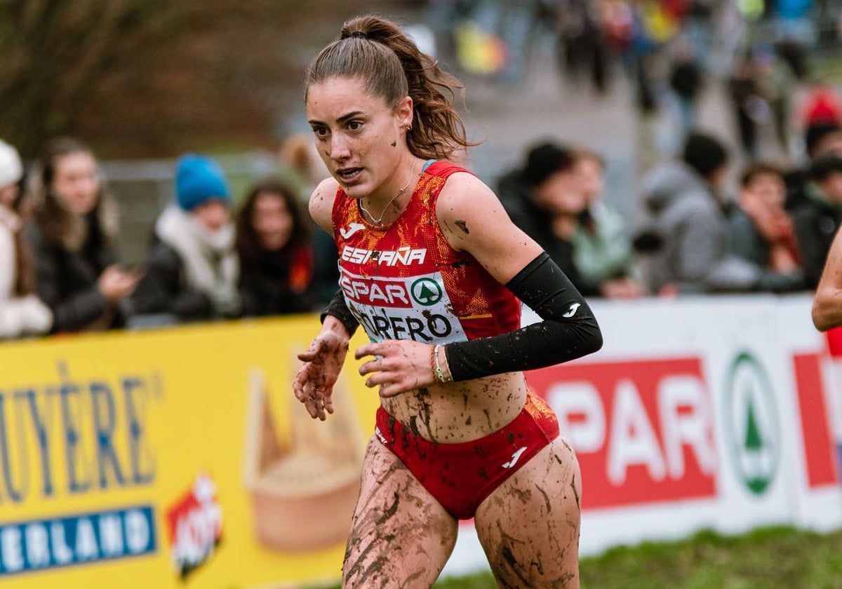 María Forero, durante el pasado Europeo de cross