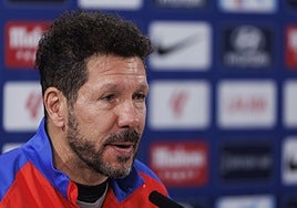 Simeone: «La gente va a recibir a Saúl con una gran ovación»
