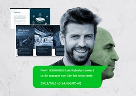 Los negocios urbanísticos de Piqué y Rubiales en Arabia: «Tengo un proyecto de construcción que vas a flipar»