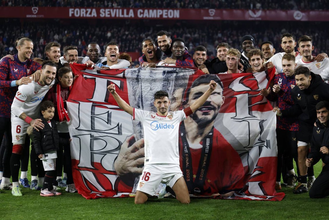 Despedida de Jesús Navas del Sánchez-Pizjuán