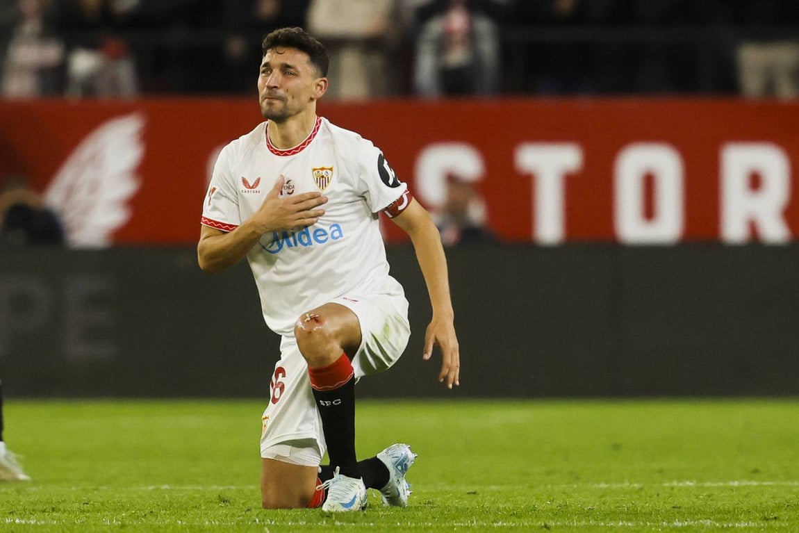 Despedida de Jesús Navas del Sánchez-Pizjuán