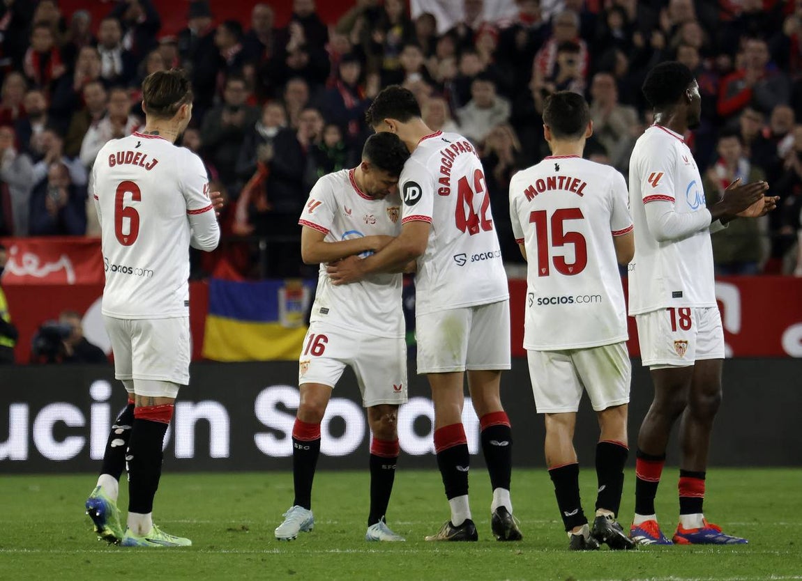 Despedida de Jesús Navas del Sánchez-Pizjuán