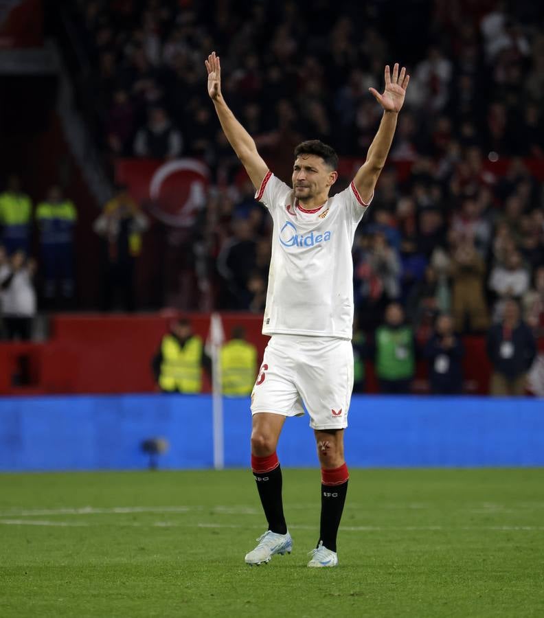 Despedida de Jesús Navas del Sánchez-Pizjuán