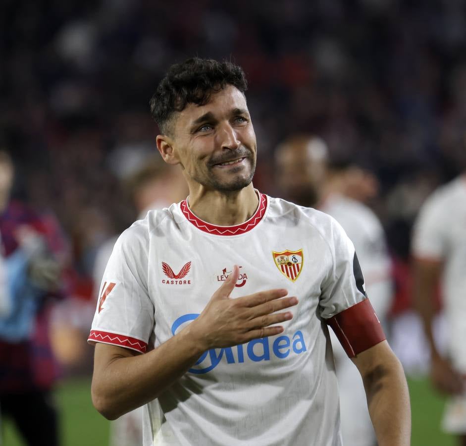 Despedida de Jesús Navas del Sánchez-Pizjuán