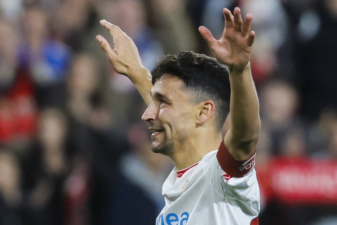 Despedida de Jesús Navas del Sánchez-Pizjuán