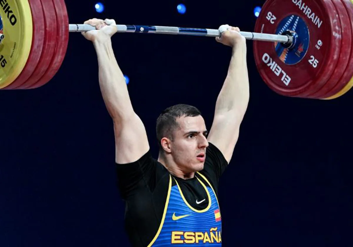 Marcos Ruiz, durante la competición en Baréin