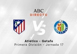 Atlético - Getafe, estadísticas del partido