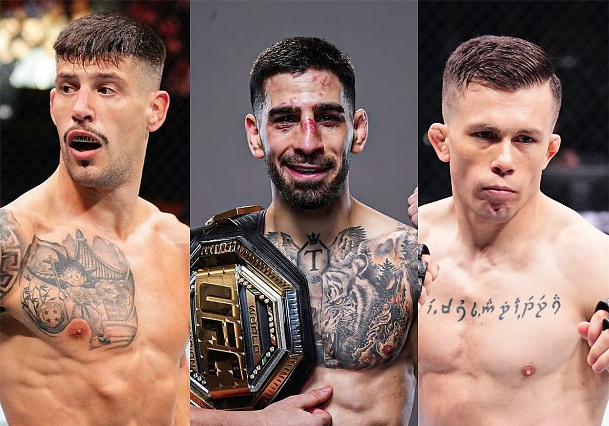 Joel Álvarez, Ilia Topuria y Dani Bárez