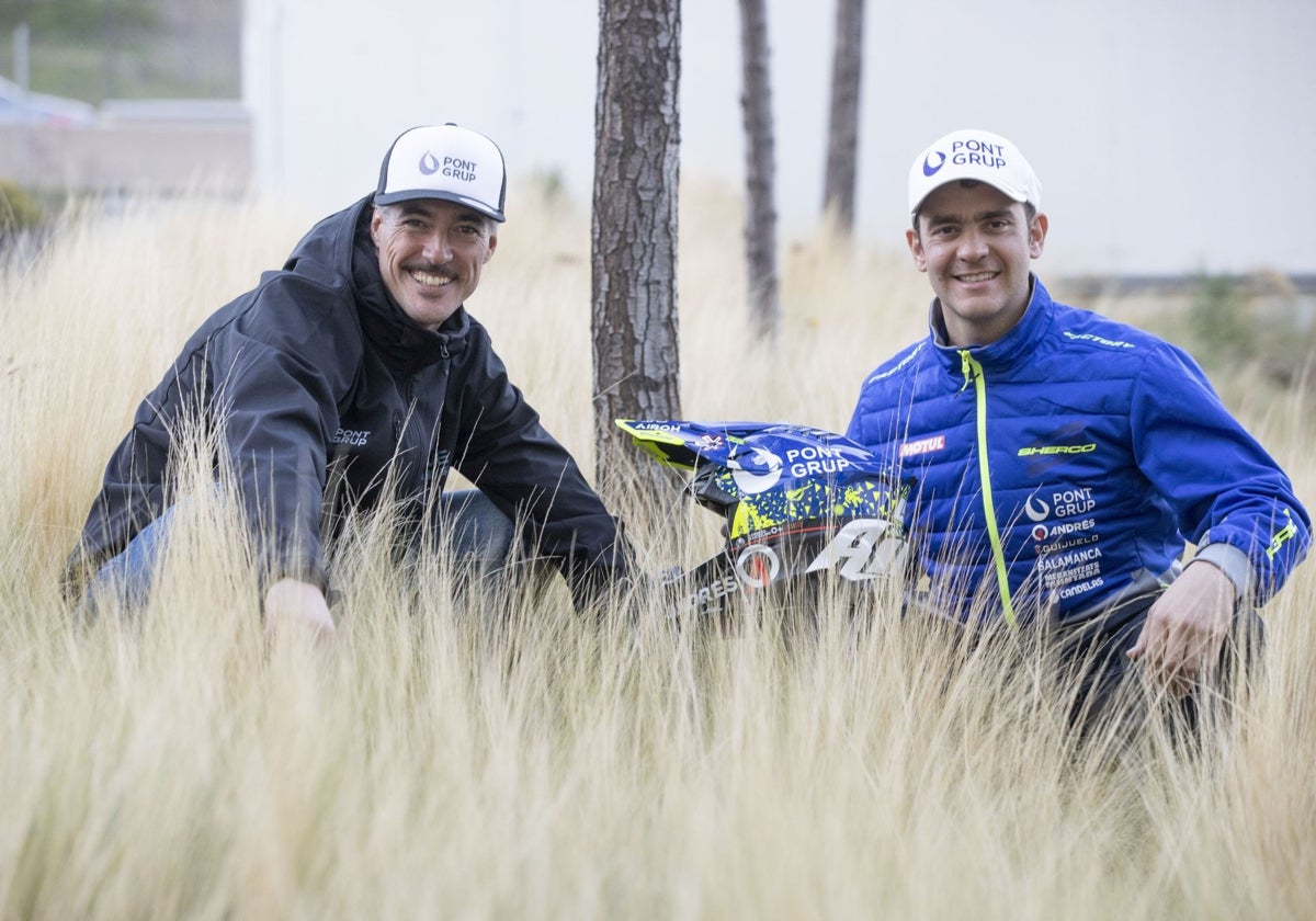 Vega y Santolino posan para ABC