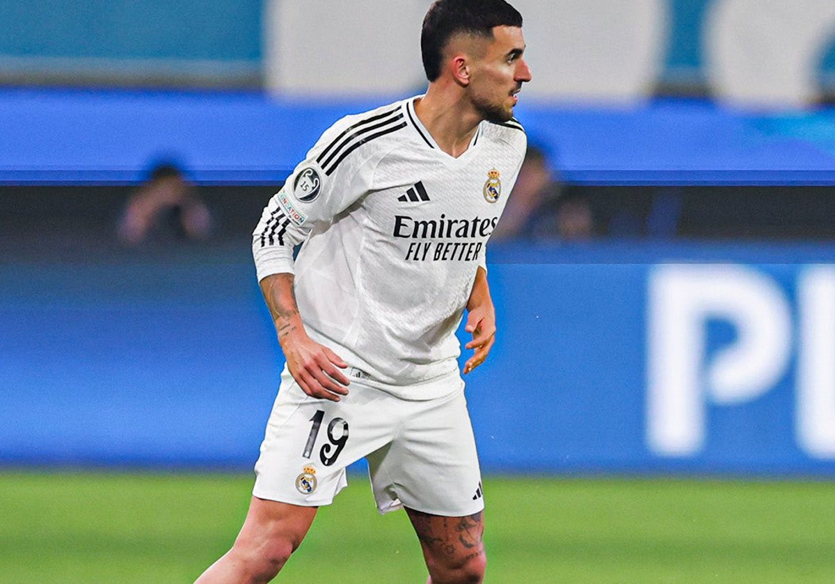 Dani Ceballos, durante el partido disputado ayer entre el Real Madrid y el Pachuca en la Copa Intercontinental