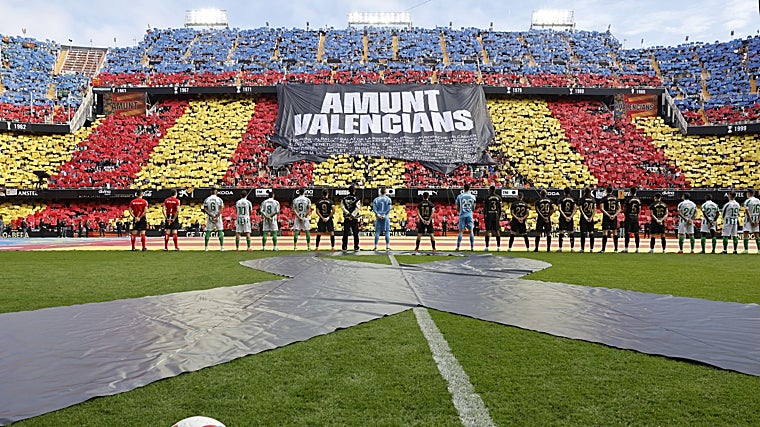 Homenaje a las víctimas de la Dana