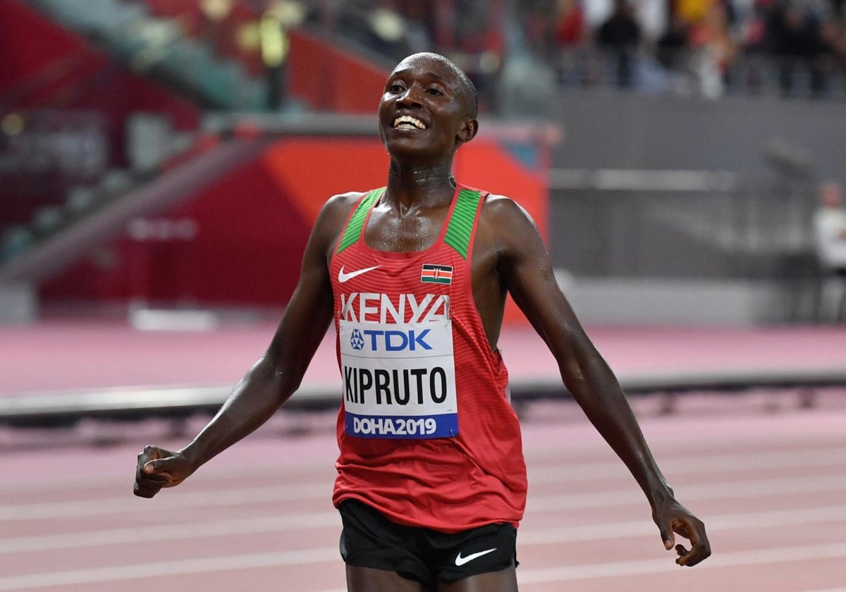 Rhonex Kipruto, seis años de suspensión por dopaje