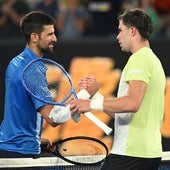 Djokovic derrota a Faria en la segunda ronda de Melbourne y logra el récord de más partidos de Grand Slam