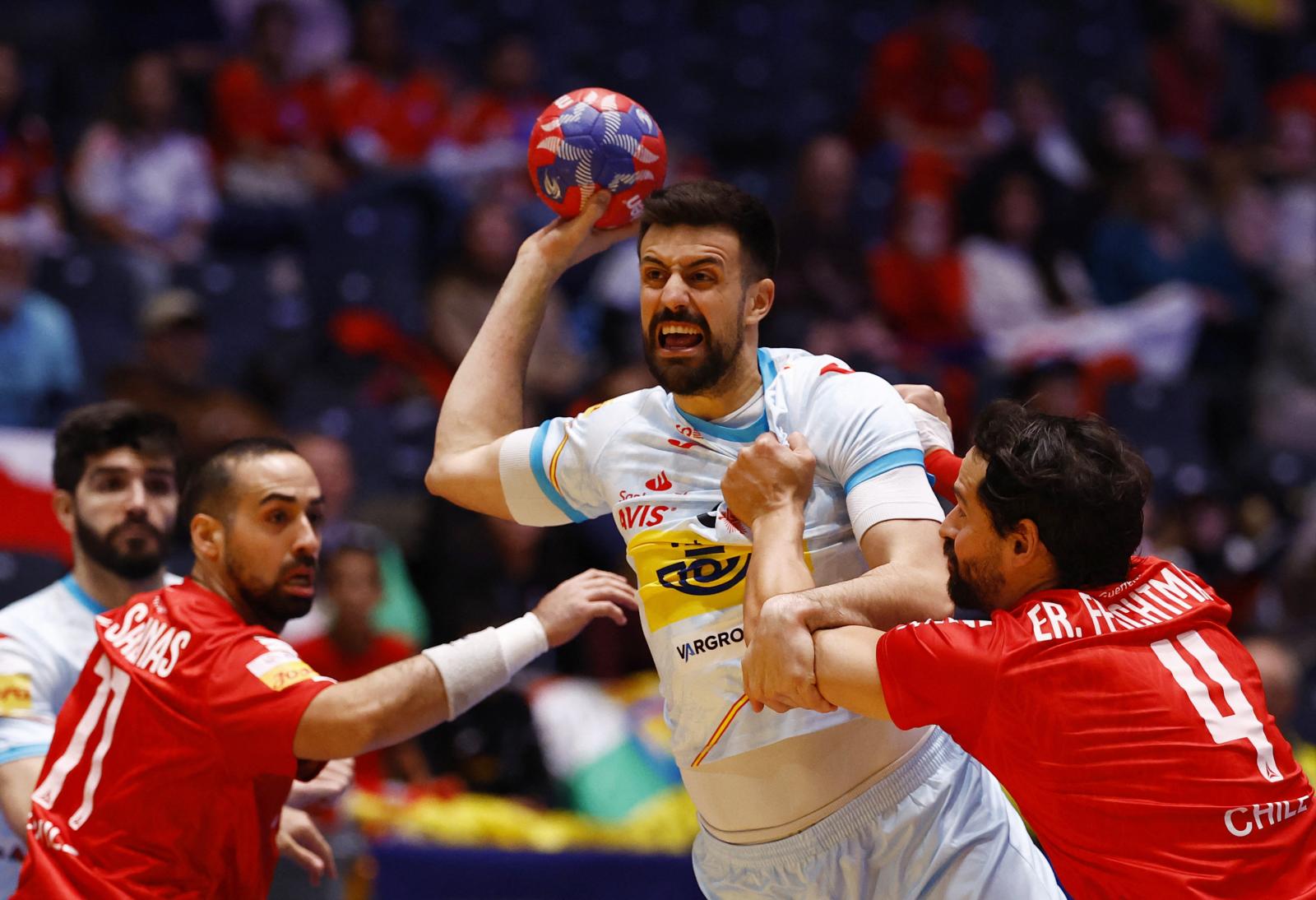 Todas las estadísticas del España - Chile del Mundial de balonmano