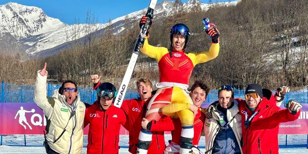 Oro de Ander Mintegui en el Súper Gigante de la Universiada