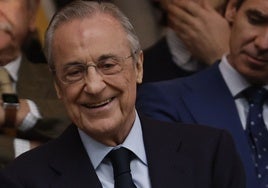 Florentino Pérez no encuentra rival y es reelegido presidente del Real Madrid