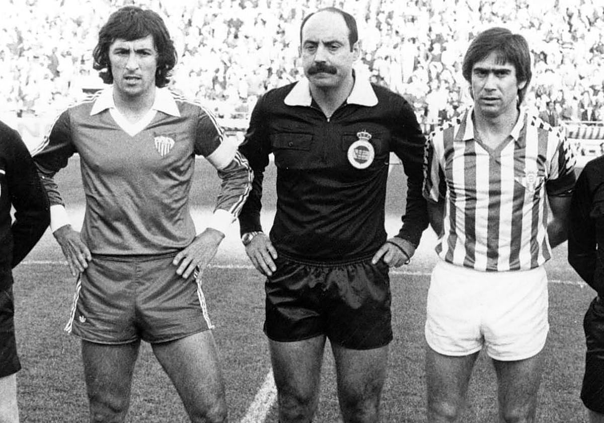 Ramos Marcos, en un derbi sevillano