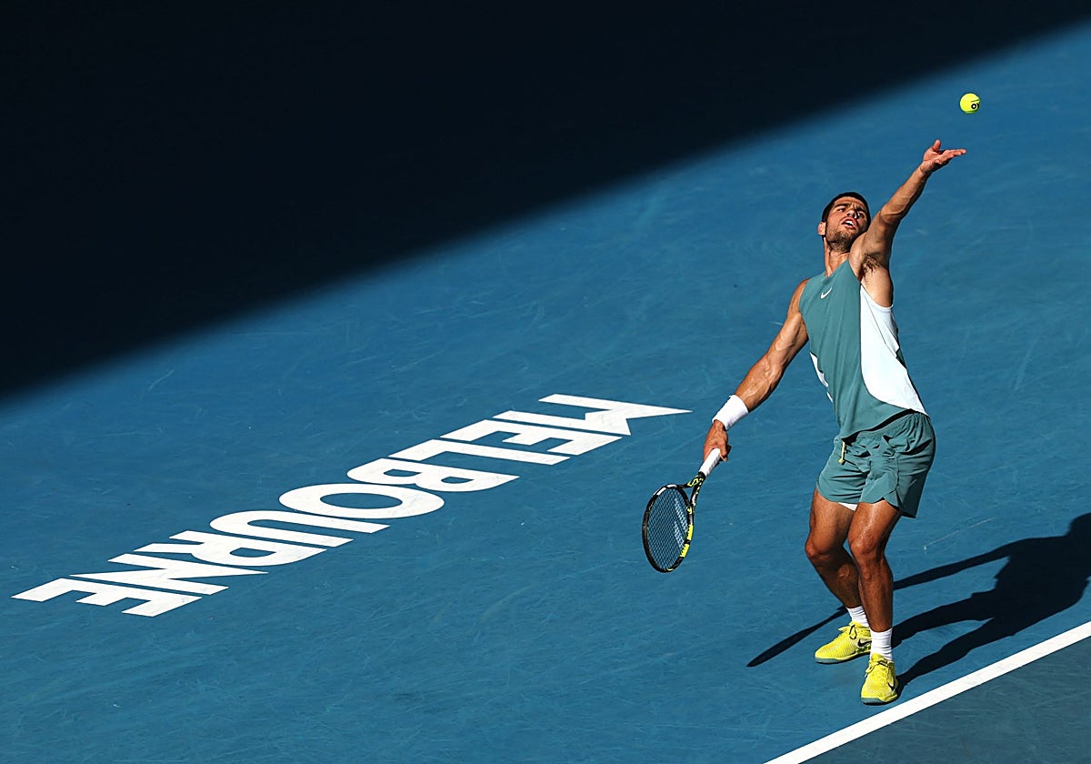 Estadísticas del Alcaraz - Djokovic de cuartos de final del Abierto de Australia