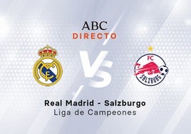 Real Madrid - Salzburgo, estadísticas del partido