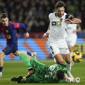 Un penalti al limbo y otro bien anulado por el VAR en el Barça-Valencia