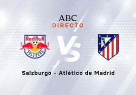 Salzburgo - Atlético, estadísticas del partido de Champions