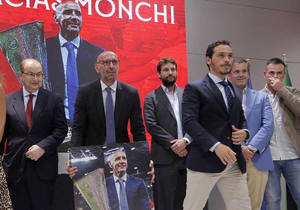 Monchi, el día de su despedida del Sevilla