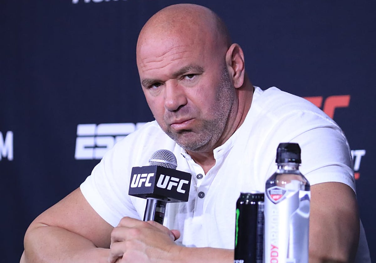 Dana White, en rueda de prensa