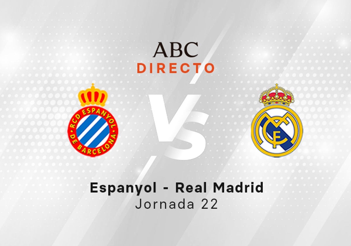 Espanyol - Real Madrid, estadísticas del partido