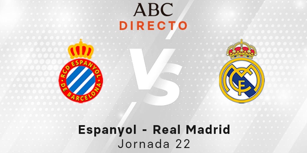 Espanyol - Real Madrid, estadísticas del partido